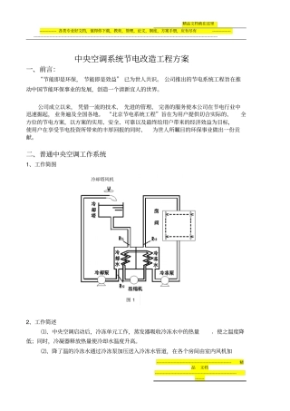 中央空调节电系统工程