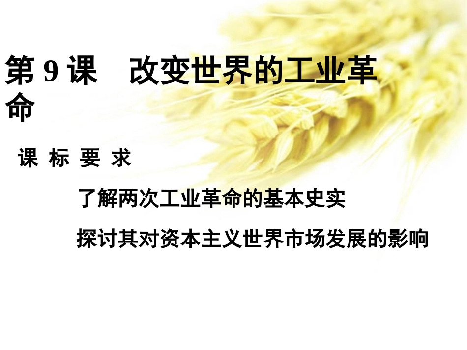 改变世界的工业革命_第1页