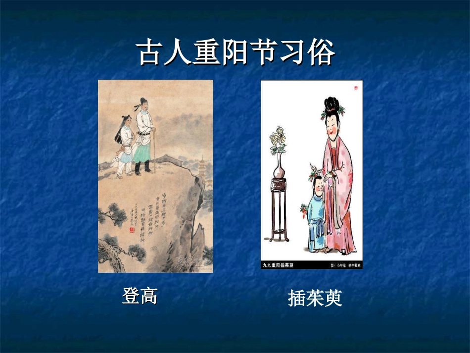 ２０、九月九日忆山东兄弟课件_第3页