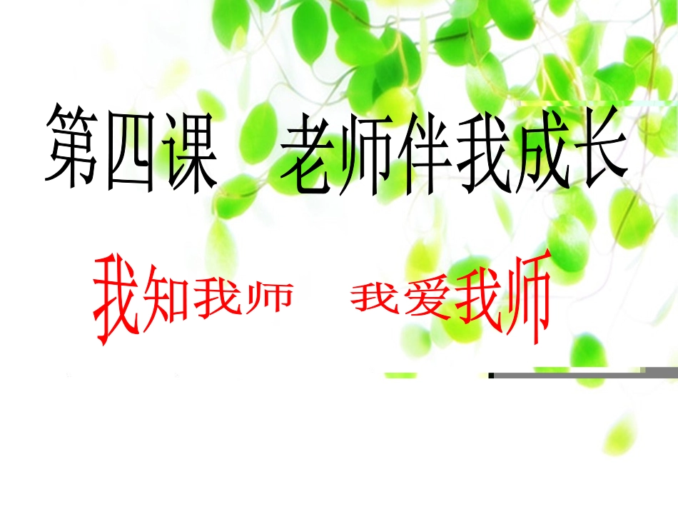 《我知我师　我爱我师》_第2页