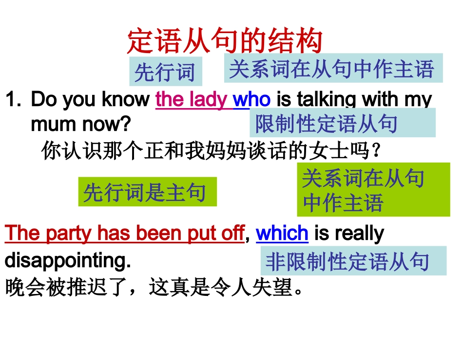 ）定语从句复习_第3页