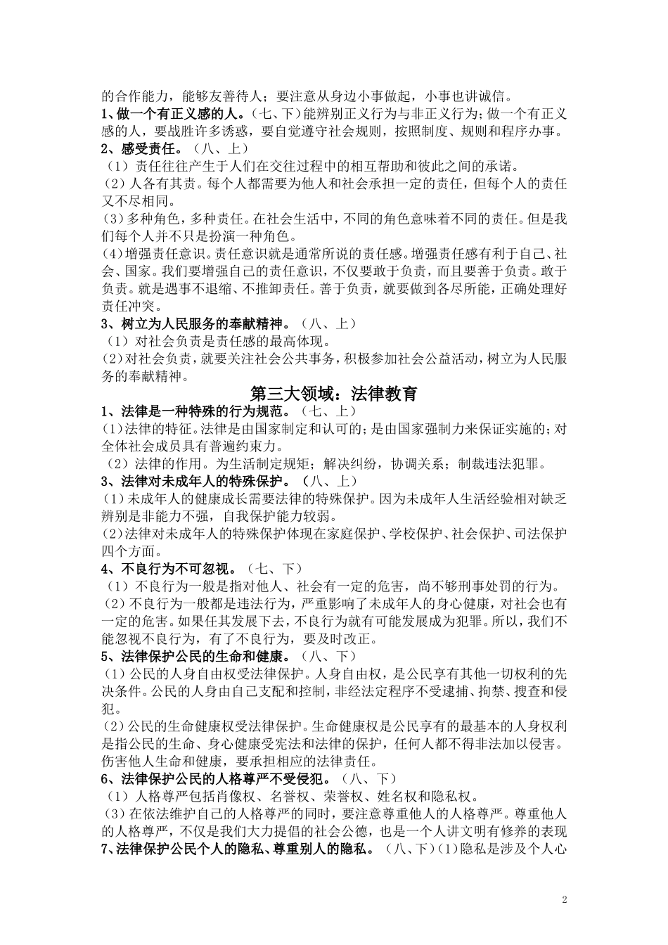 思品中考复习要点_第2页