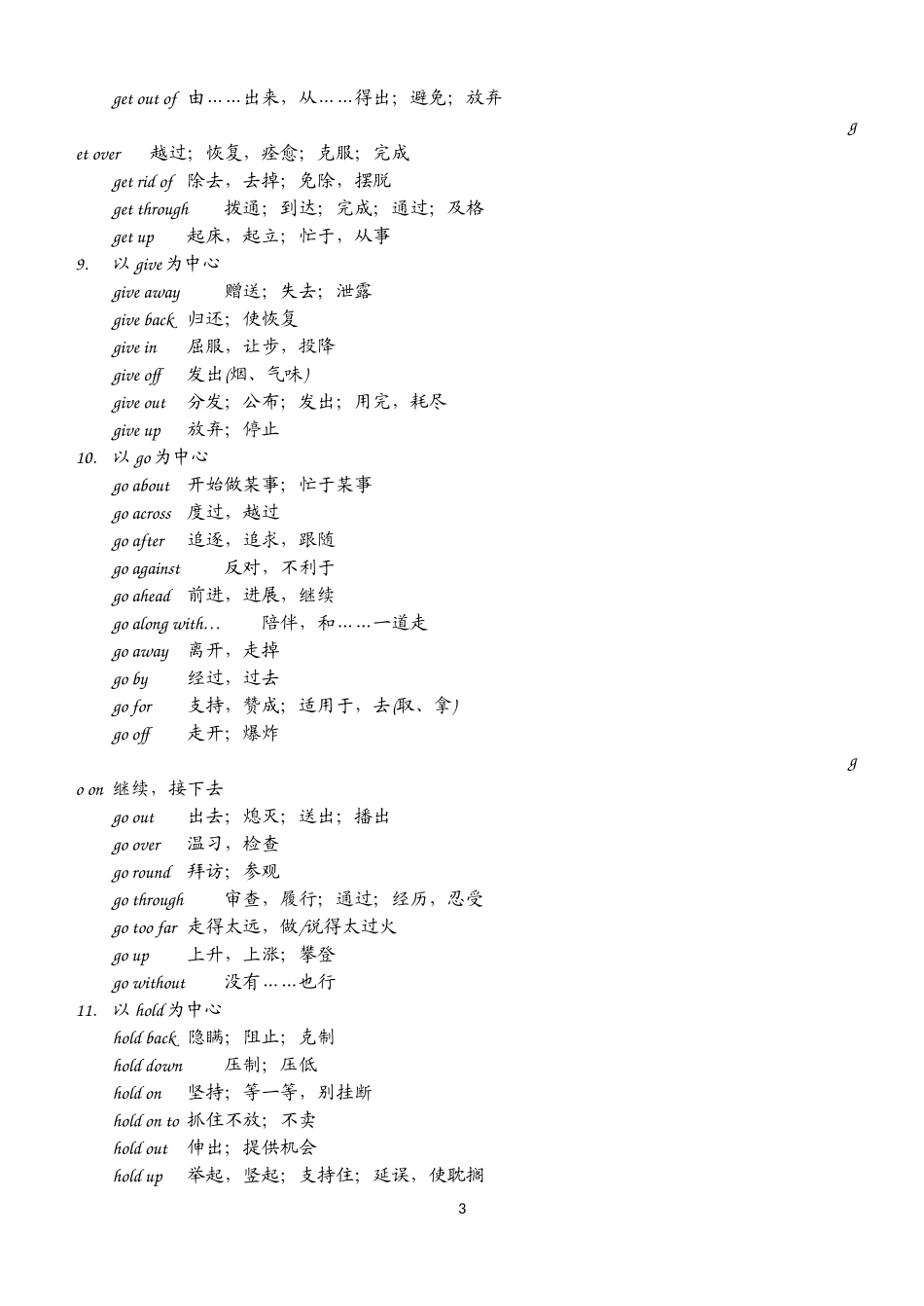 2013高考常考短语_第3页