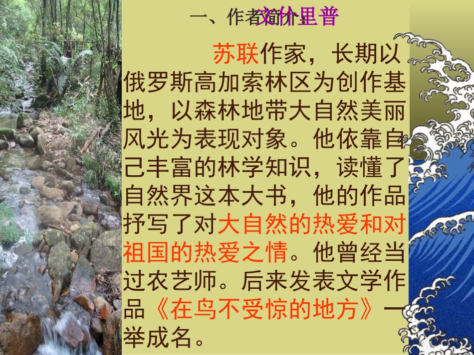 《林中小溪》PPT_第3页