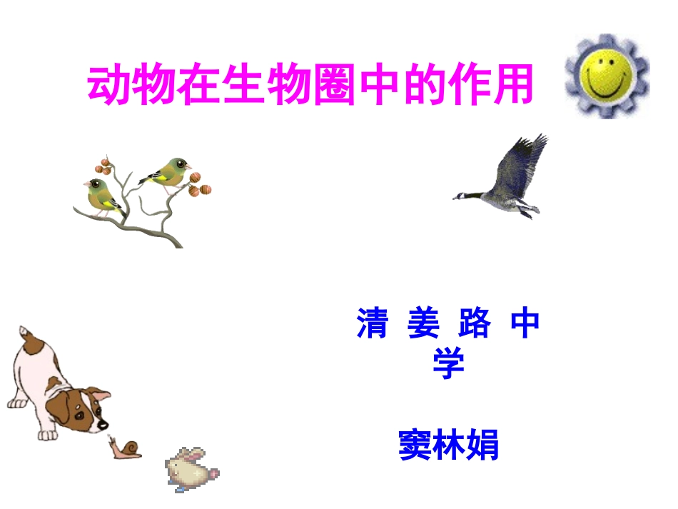 动物在生物圈中的作用vdd_第2页
