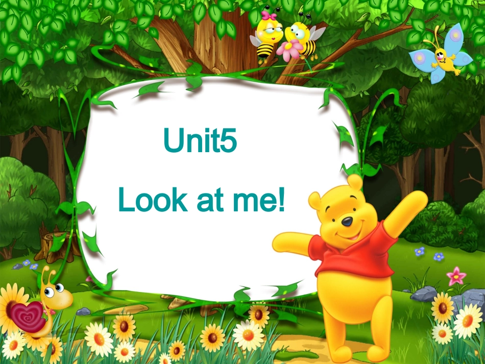 小学英语3A_unit5_Look_at_me!_第1页