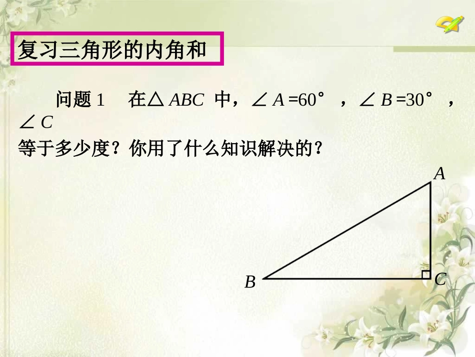 三角形的内角第课时_第3页