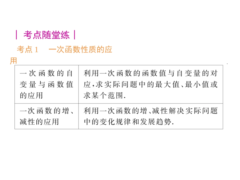中考综合复习一次函数的应用_第2页