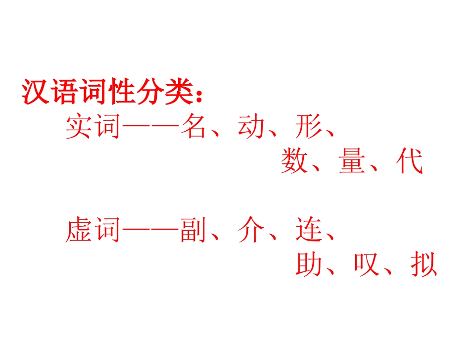 汉语词性分类_第1页