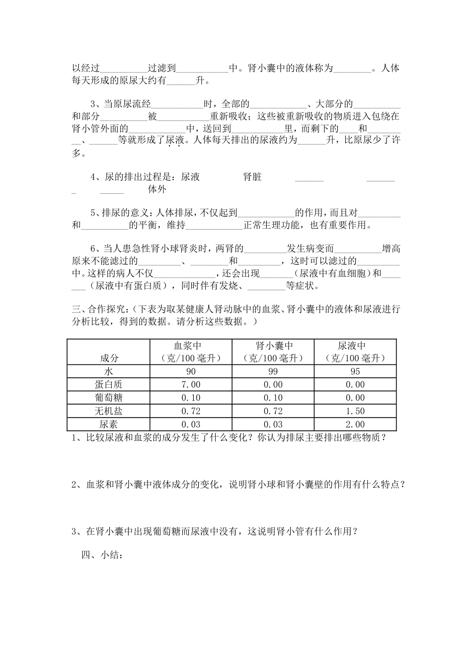 尿的形成和排出_第3页