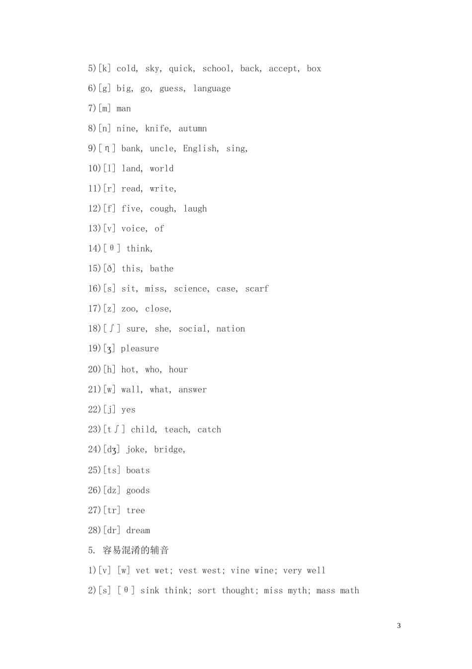 英语语音基础知识_第3页