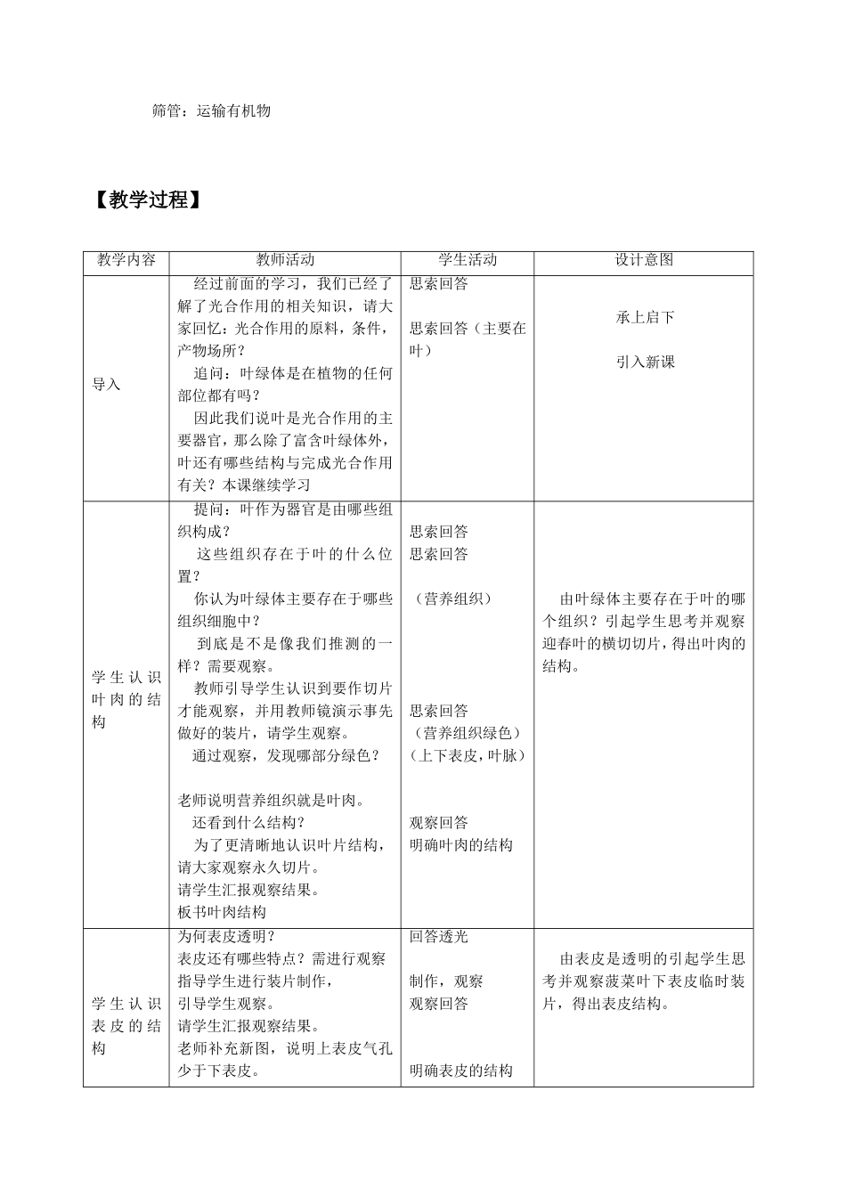 《第1节光合作用》教案2_第2页