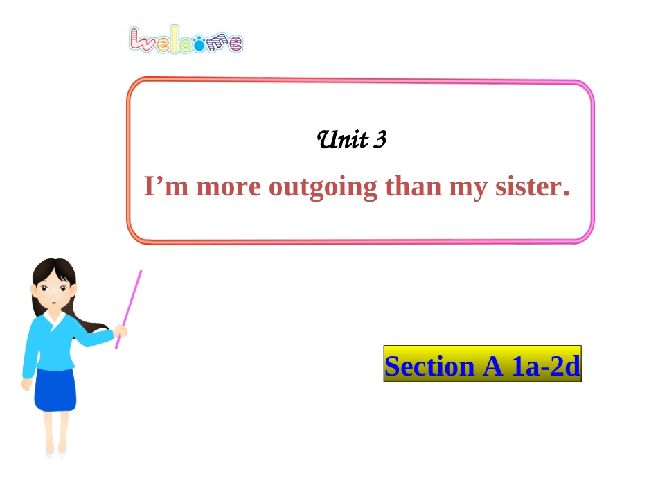 八年级上册Unit3SectionA1a-2d_第1页