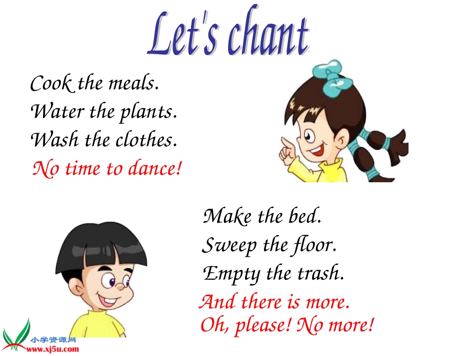 人教PEP版五年级英语上册《Unit4(26)第五课时》PPT课件_第2页