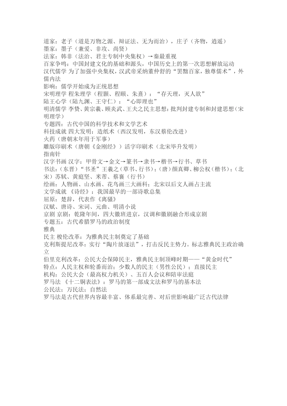 中国古代史各时期知识点总汇_第3页