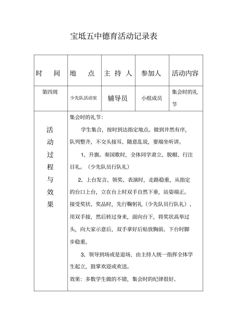 中学德育活动记录_第3页