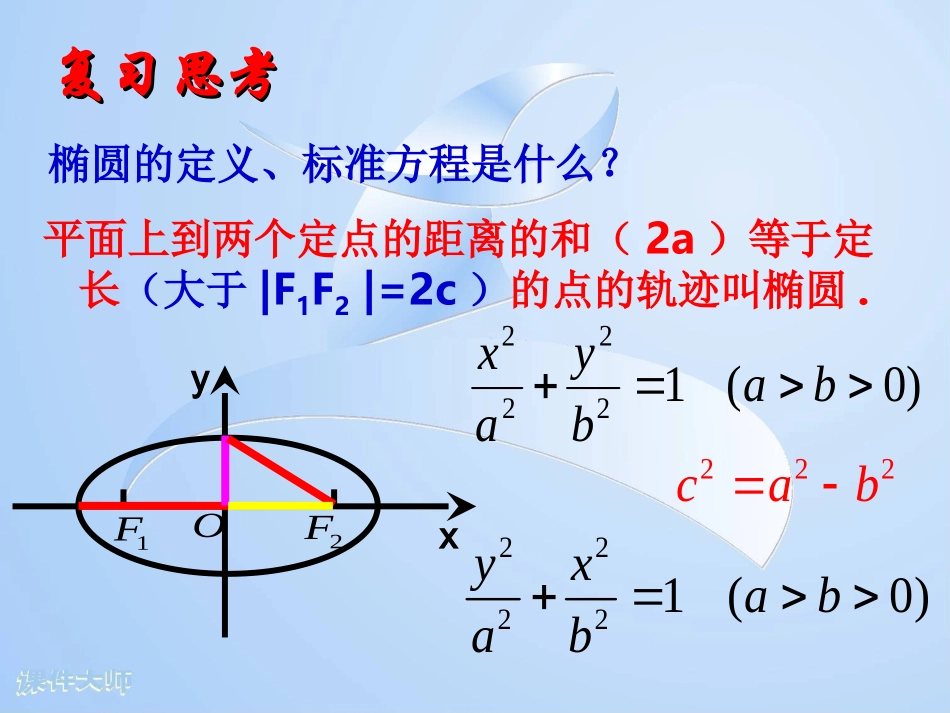 椭圆的简单几何性质课件_第2页