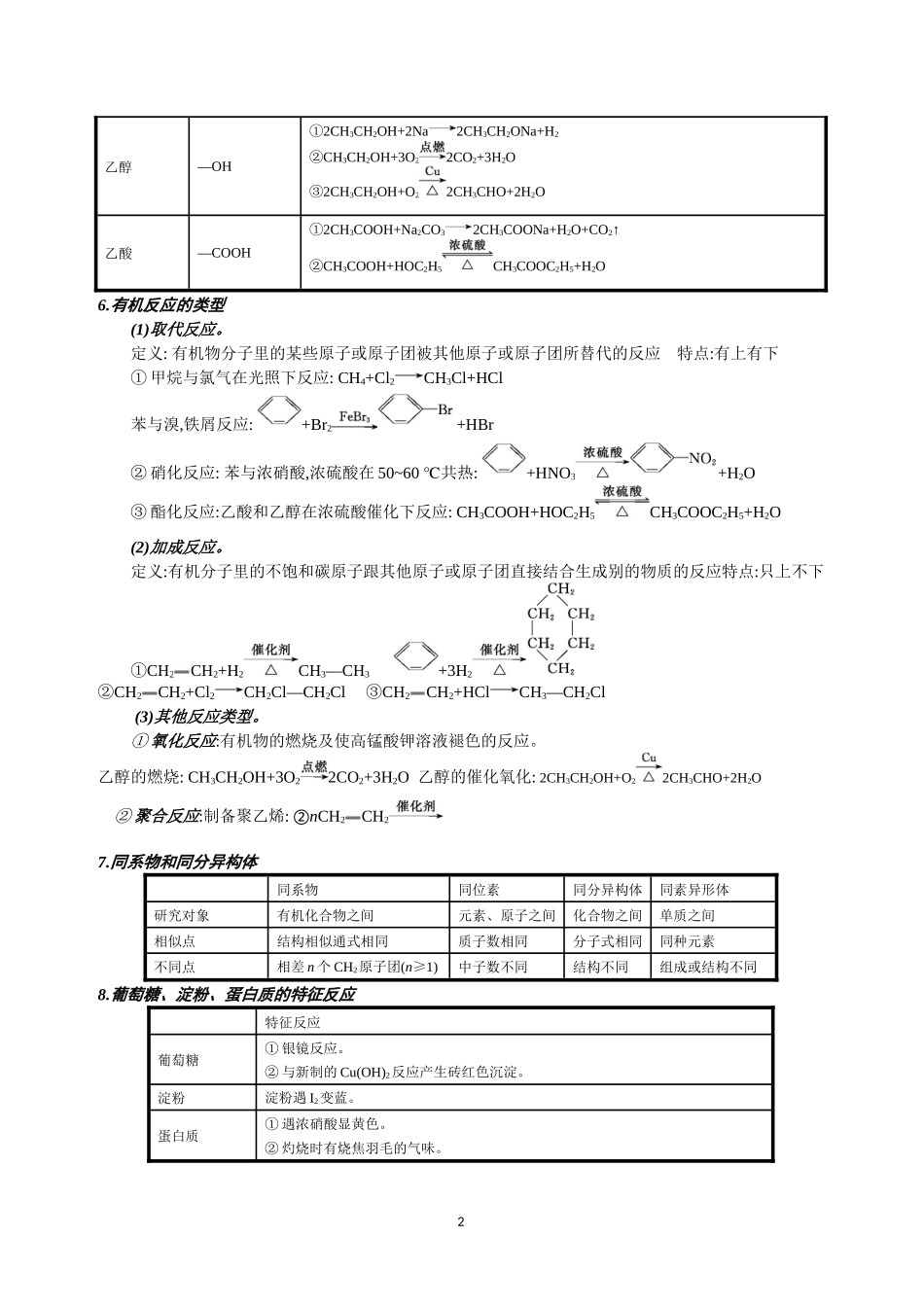 必修二第三章复习学案设计_第2页
