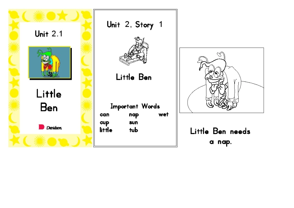 口语绘本整理（四年级）_第3页