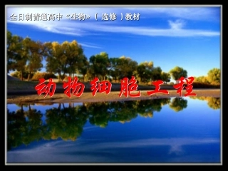动物细胞工程huang