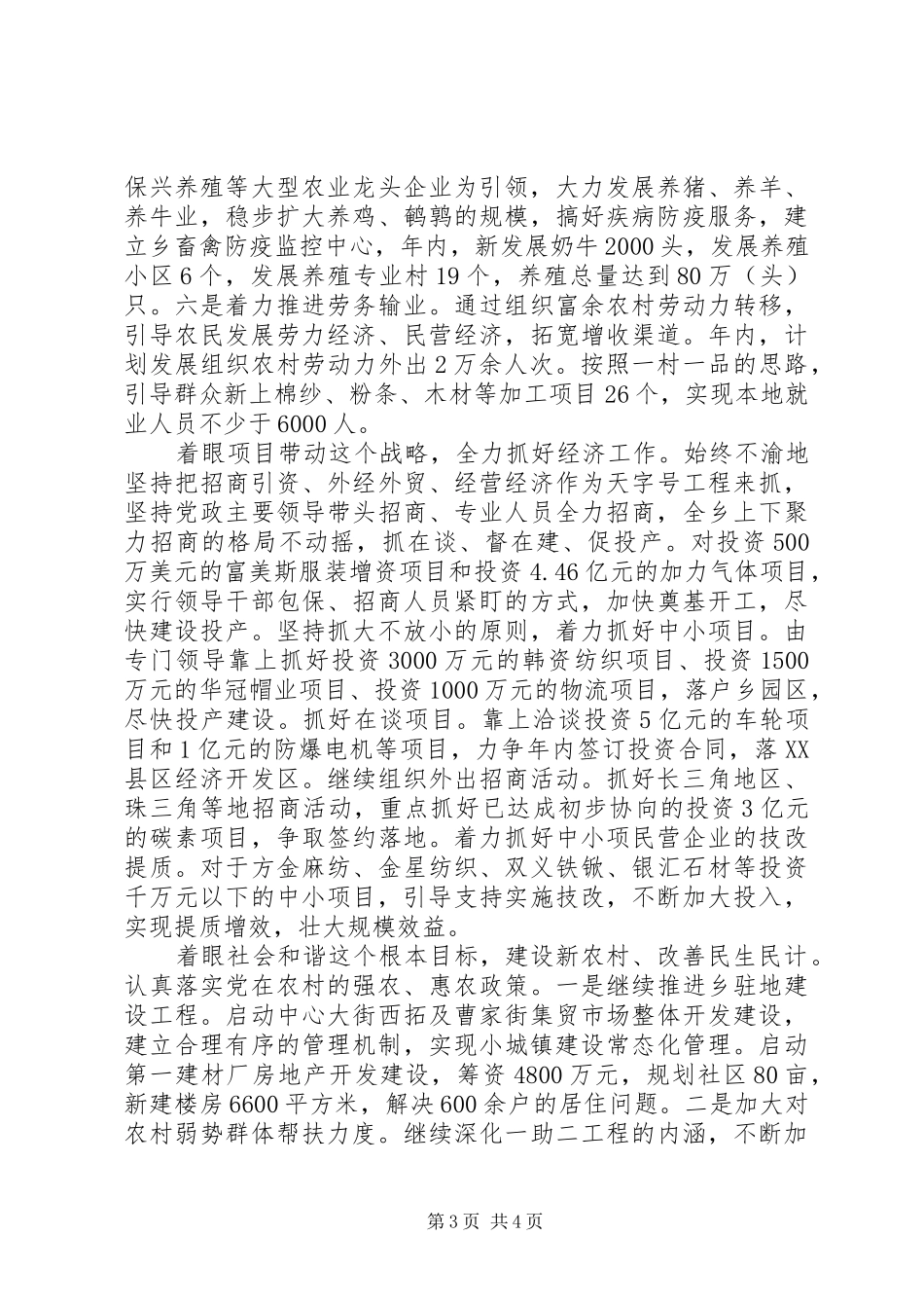 XX年工作安排_第3页