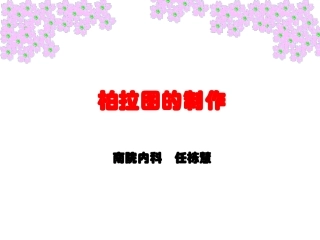 柏拉图的制作