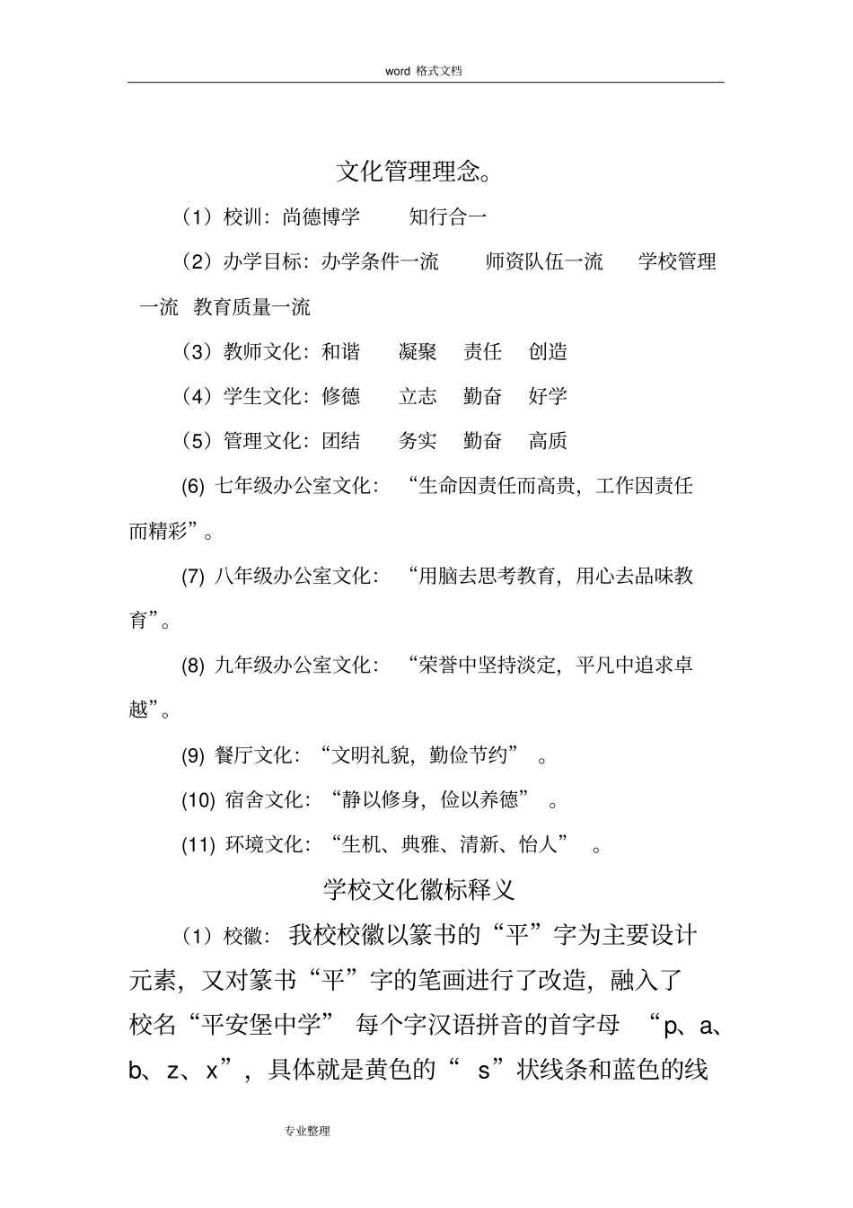 中学校园文化建设方案详细_第3页