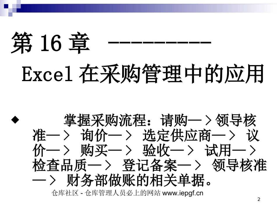 EXCEL仓库管理表格自己做,库存管理统计表实例制作PPT_第2页