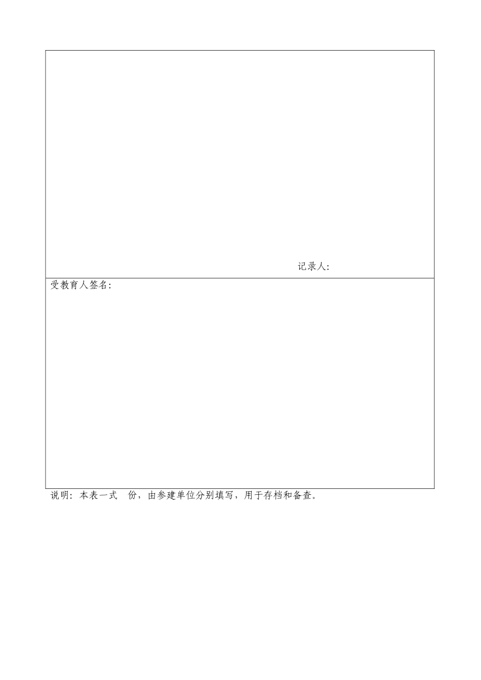 安全生产教育培训记录1_第3页