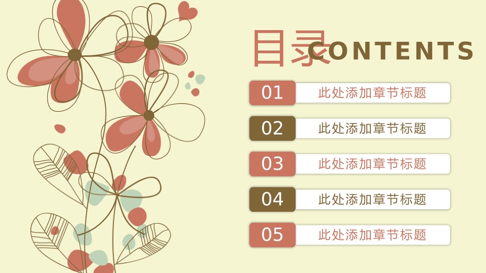 PPT模板小清新_第2页