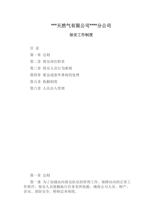 保安工作制度 (2)