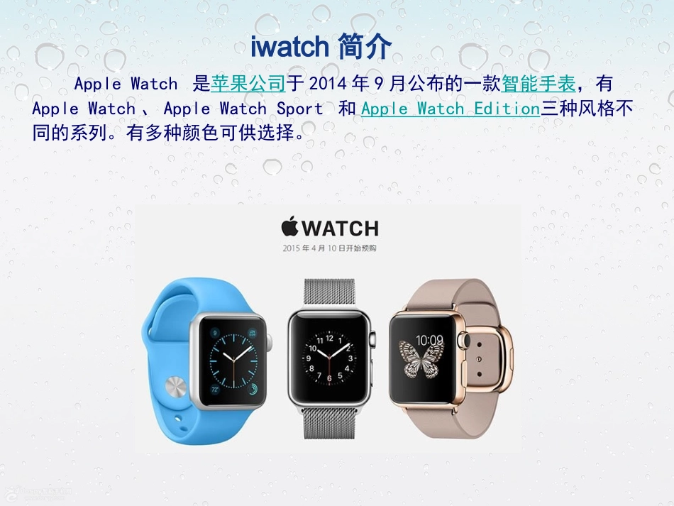 iwatch营销计划书_第2页