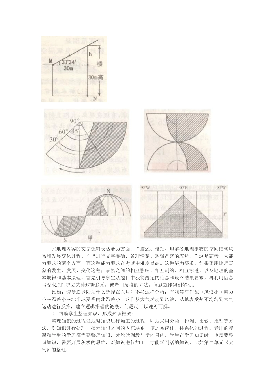 谈高中地理复习方法指导_第3页