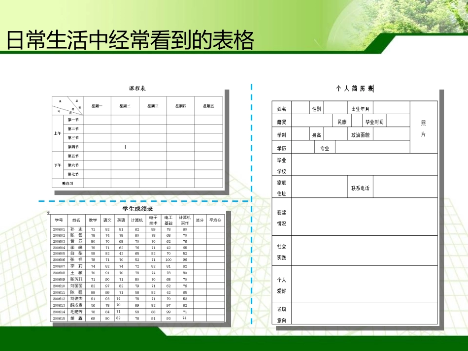 word表格制作课件_第3页