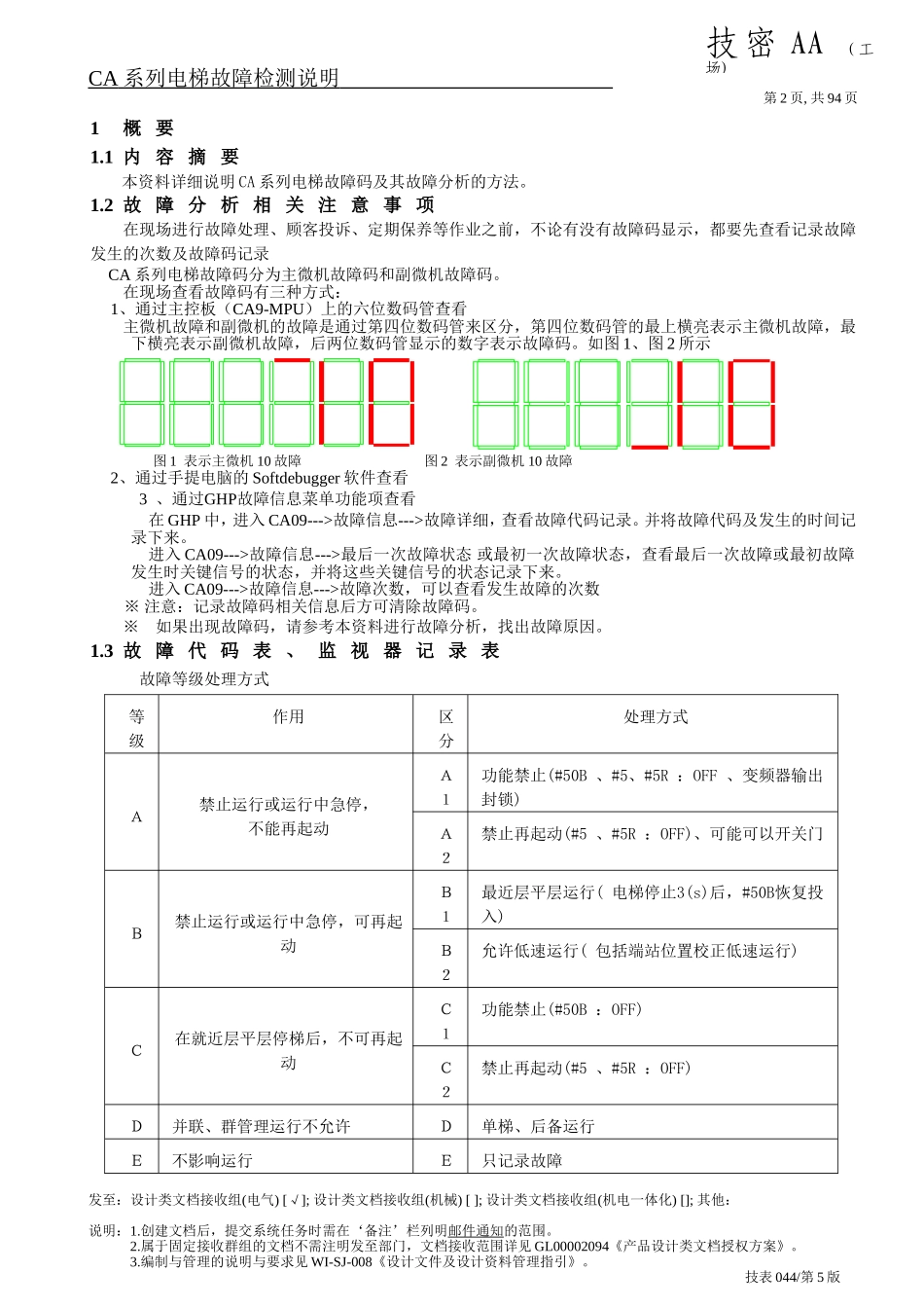 MCA系列电梯故障检测说明_第2页