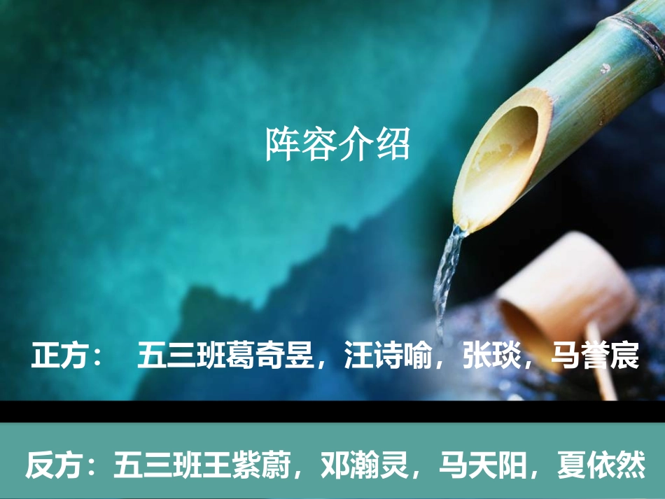 辩论赛PPT模板_第2页