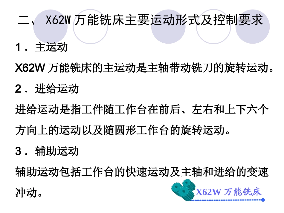 X62W万能铣床电气控制线路_第3页