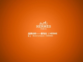 爱马仕品牌分析