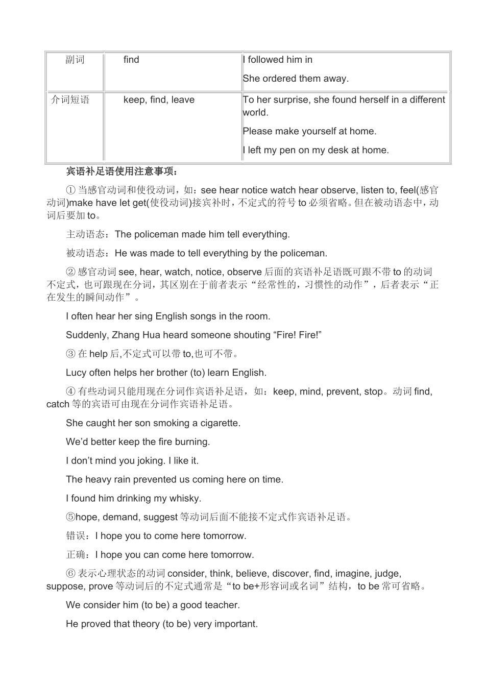 宾语补足语讲解_第2页