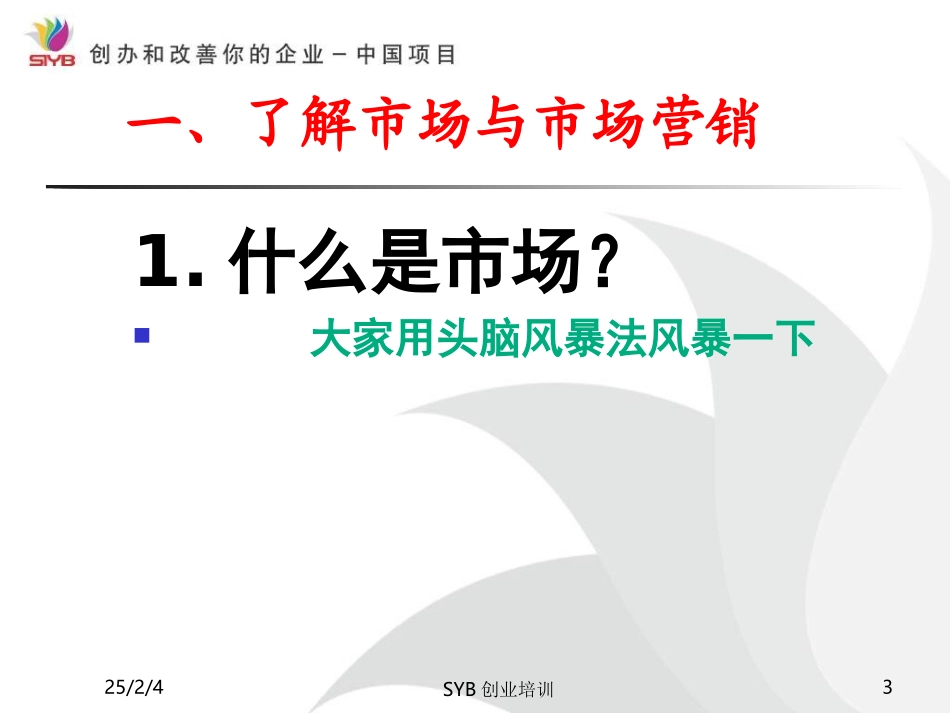 SYB创业培训_第3页