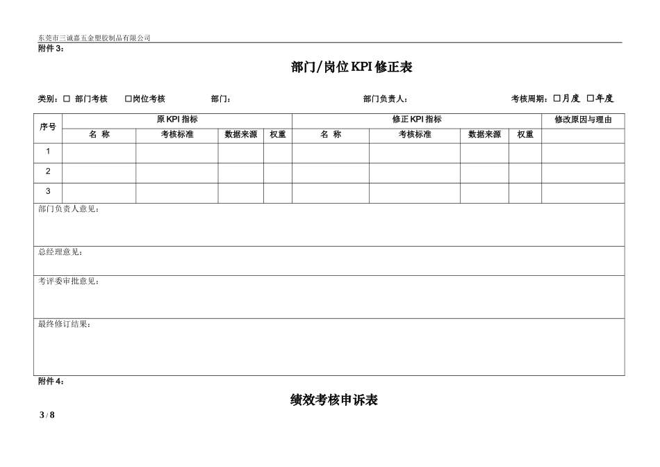 KPI考核表单_第3页