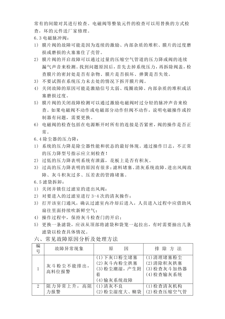 布袋除尘器操作规程_第3页