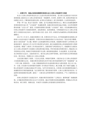 社会主义核心价值观点