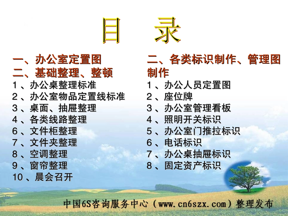 办公室定置管理现场执行标准_第2页