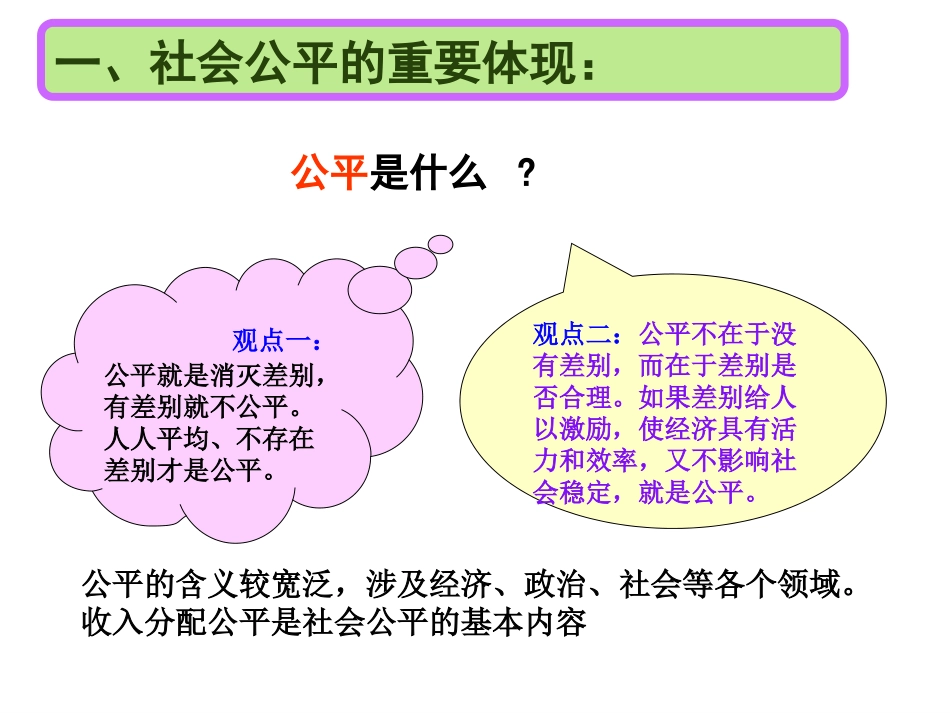 2018年最新收入分配与社会公平_第2页
