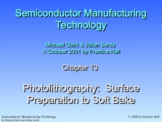 Michael quirk_半导体制造技术-第13章_光刻_气相成底膜到软烘