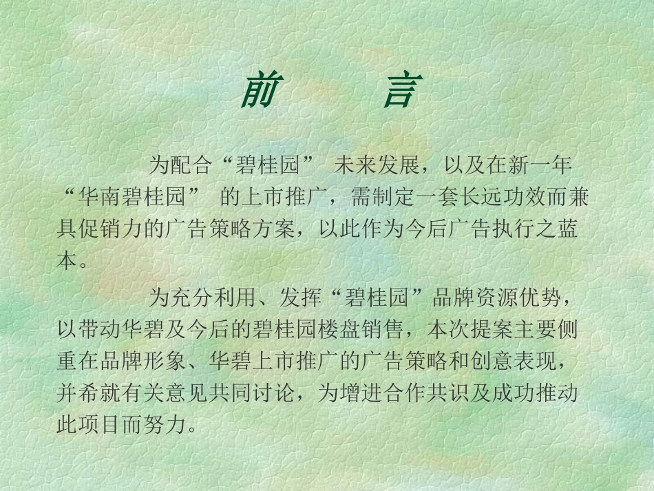 碧桂园房地产策划方案_第3页