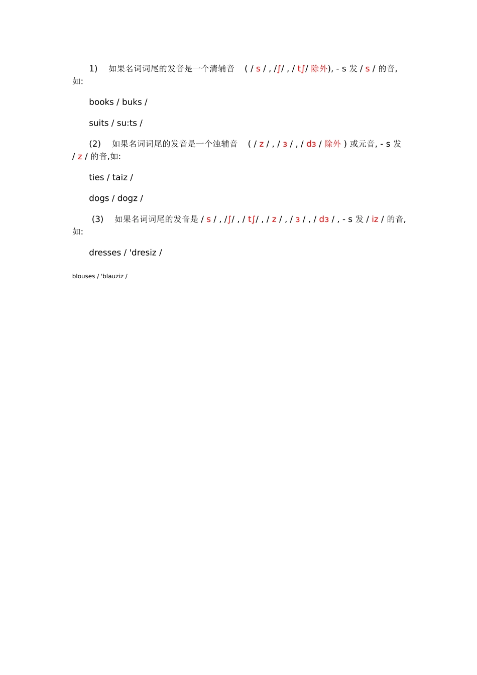 S的发音规则_第3页