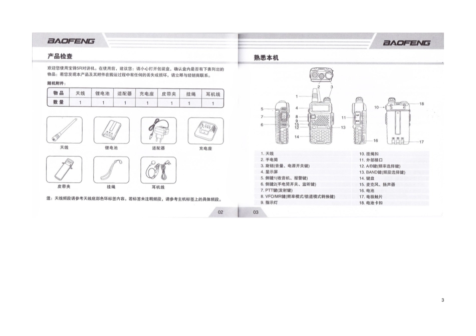宝锋UV-5R说明书_第3页