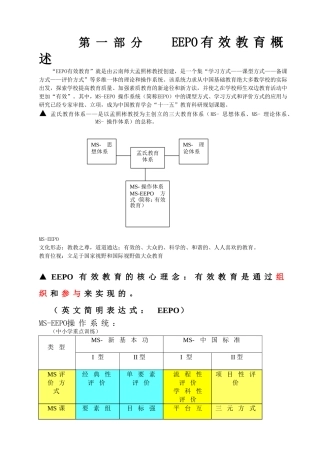 EEPO有效教育学习资料（三江县古宜镇一中